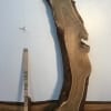 LABURNUM 1321-6 Natural Waney Live Edge Slab Wood Board thickness 7cm Kiln Dried Planed Seasoned Hardwood Wildwood