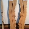 YEW BOOKMATCHED SET Natural Waney Live Edge Board 1425B-4