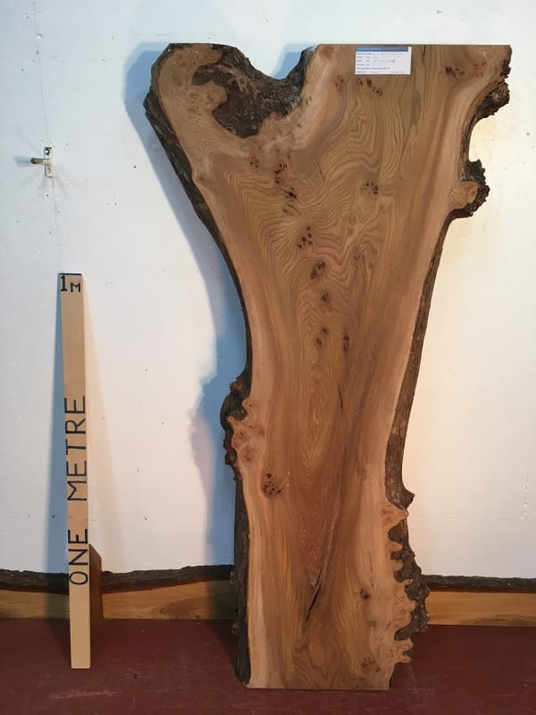 ELM Natural Waney Live Edge Slab Wood Board 1536I-4