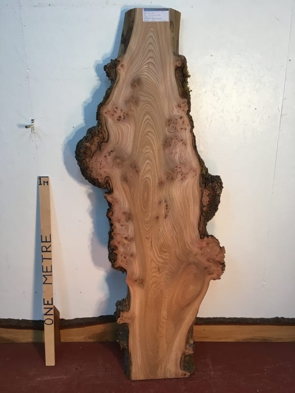 ELM Natural Waney Live Edge Slab Wood Board 1486A-3
