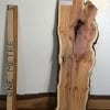 YEW Natural Waney Live Edge Slab Wood Board 1557D-6A