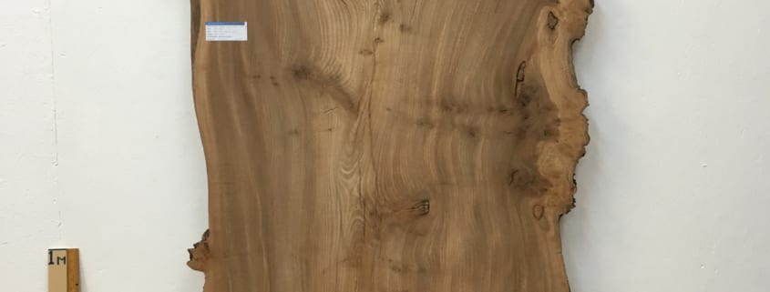 BURRY ELM Natural Waney Live Edge Slab Wood Board 1536A-8