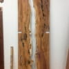 YEW REVERSE BOOKMATCHED RIVER SET Single Waney Live Edge Boards 1462-9/10