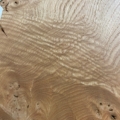 FINE SANDED AND POLISHED SAMPLE OF TREE NUMBER 1578, HARDWAX OIL FINISH