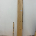 CHERRY Single Waney Edge Slab Planed Finish Hardwood Board 1602A-4 Thickness 3.7cm Kiln Dried Seasoned Live Edge Shelves Mantels