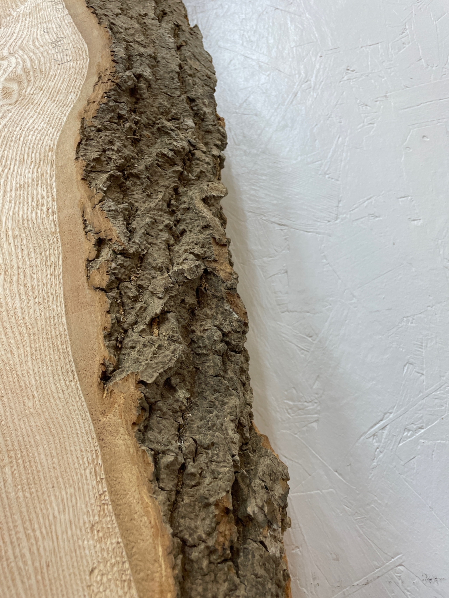 ASH Single Waney Natural Edge MILLED Finish Hardwood Board 1537B-2 Thickness 6.2cm Kiln Dried Seasoned Live Edge - Image 14