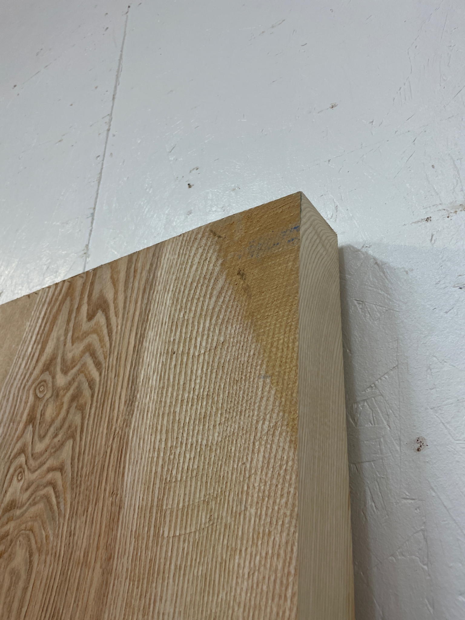 ASH Single Waney Natural Edge MILLED Finish Hardwood Board 1537B-2 Thickness 6.2cm Kiln Dried Seasoned Live Edge - Image 25