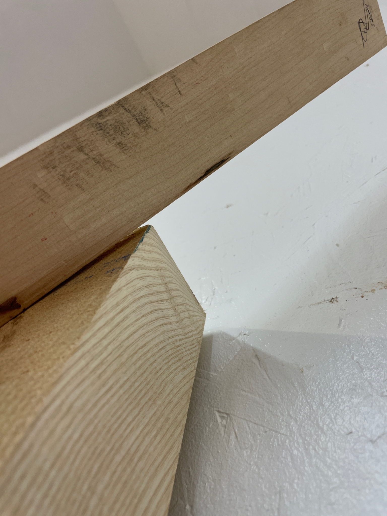 ASH Single Waney Natural Edge MILLED Finish Hardwood Board 1537B-2 Thickness 6.2cm Kiln Dried Seasoned Live Edge - Image 26