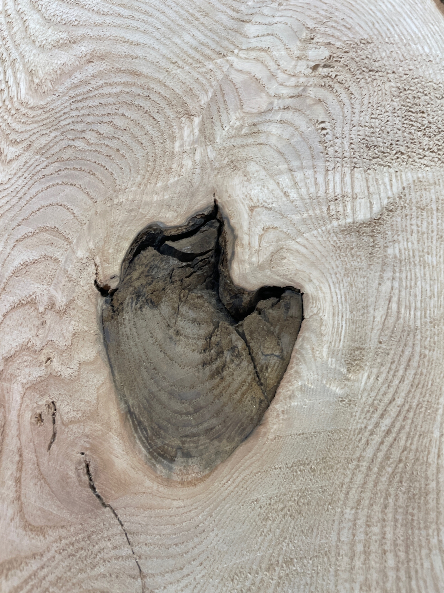 ASH Single Waney Natural Edge MILLED Finish Hardwood Board 1537B-8 Thickness 6.2cm Kiln Dried Seasoned Live Edge Tabletops Shelves Mantels - Image 8