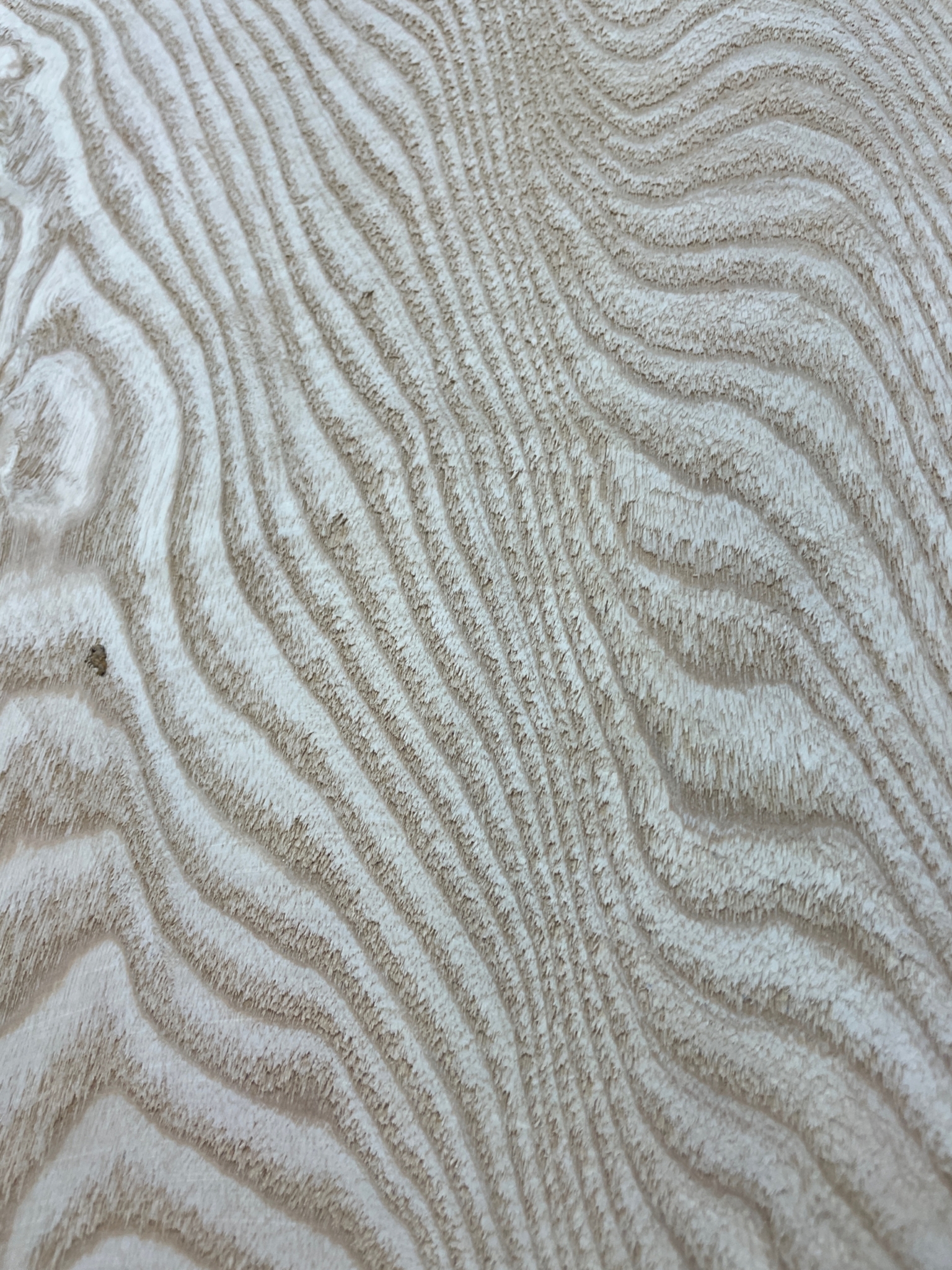 ASH Single Waney Natural Edge MILLED Finish Hardwood Board 1537B-8 Thickness 6.2cm Kiln Dried Seasoned Live Edge Tabletops Shelves Mantels - Image 9