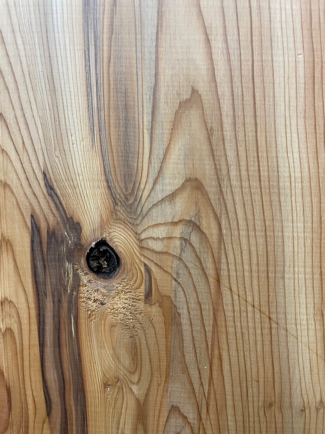 YEW Natural Waney Edge Slab Planed Finish Hardwood Board 1594-2 Thickness 4.5cm Kiln Dried Seasoned Live Edge Wallart Wildwood - Image 7