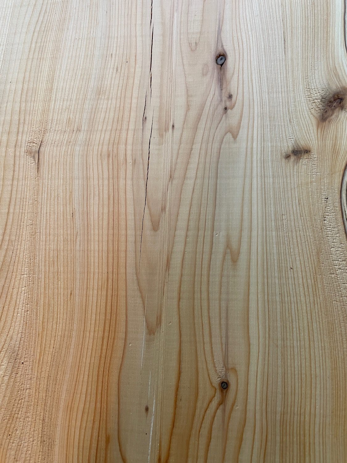 YEW Natural Waney Edge Slab Planed Finish Hardwood Board 1587B-3 Thickness 4.8cm Kiln Dried Seasoned Live Edge Wallart Wildwood - Image 9