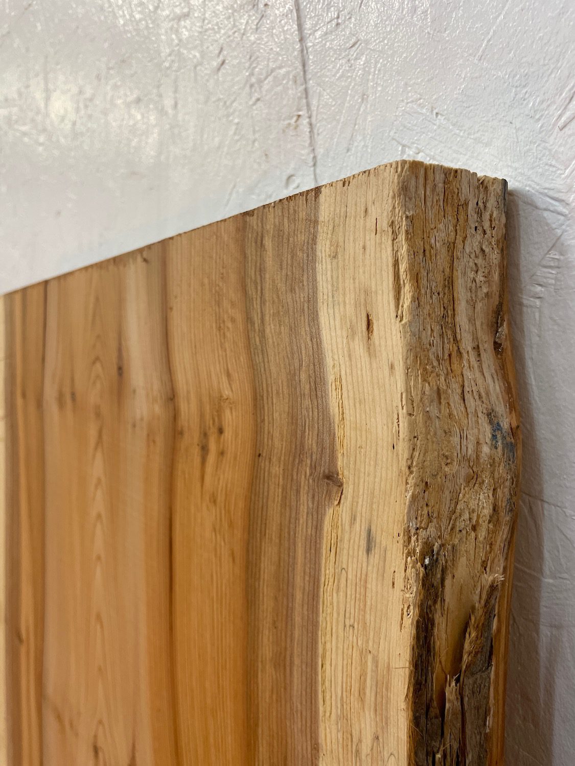 YEW Natural Waney Edge Slab Planed Finish Hardwood Board 1597-6 Thickness 4.5cm Kiln Dried Seasoned Live Edge - Image 15