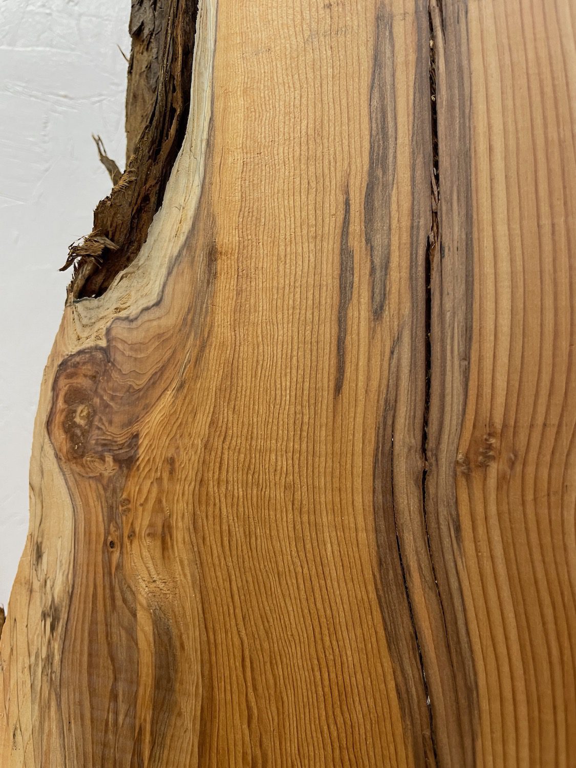 YEW Natural Waney Edge Slab Planed Finish Hardwood Board 1597-7 Thickness 4.8cm Kiln Dried Seasoned Live Edge - Image 7