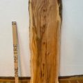 YEW Natural Waney Edge Slab Planed Finish Hardwood Board 1586A-2 Thickness 4.8cm Kiln Dried Seasoned Live Edge