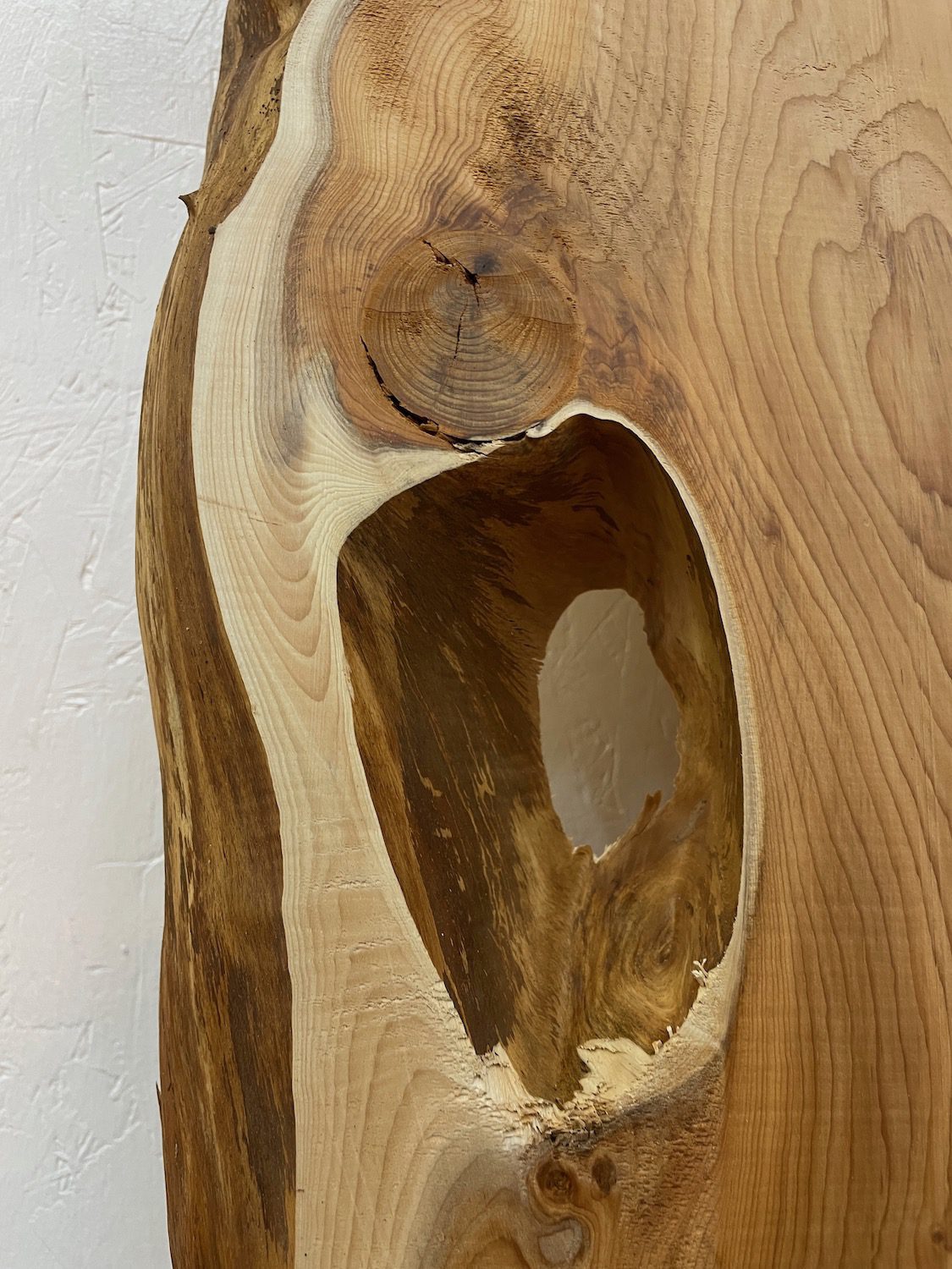 YEW Bookmatched Table Set Single Waney Edge Slabs Planed Finish Hardwood Boards 1593-4/5 Thickness 4.8cm Kiln Dried Seasoned Live Edge Epoxy Resin Projects Wildwood Desktop Tabletop Kitchen Worktops Dining Tabletops - Image 11