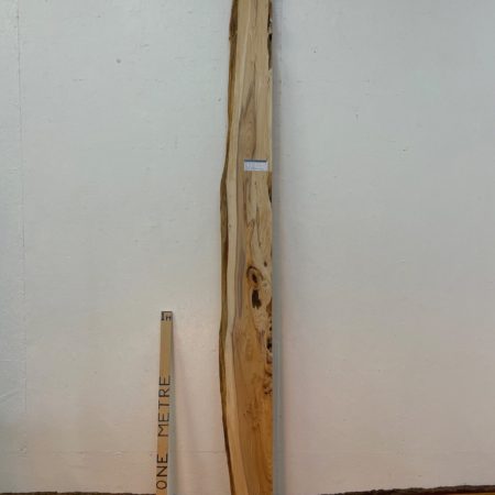 YEW Single Waney Edge Slab Planed Finish Hardwood Board 1588-3 Thickness 4.5cm Kiln Dried Seasoned Live Edge Wildwood Shelves Mantels
