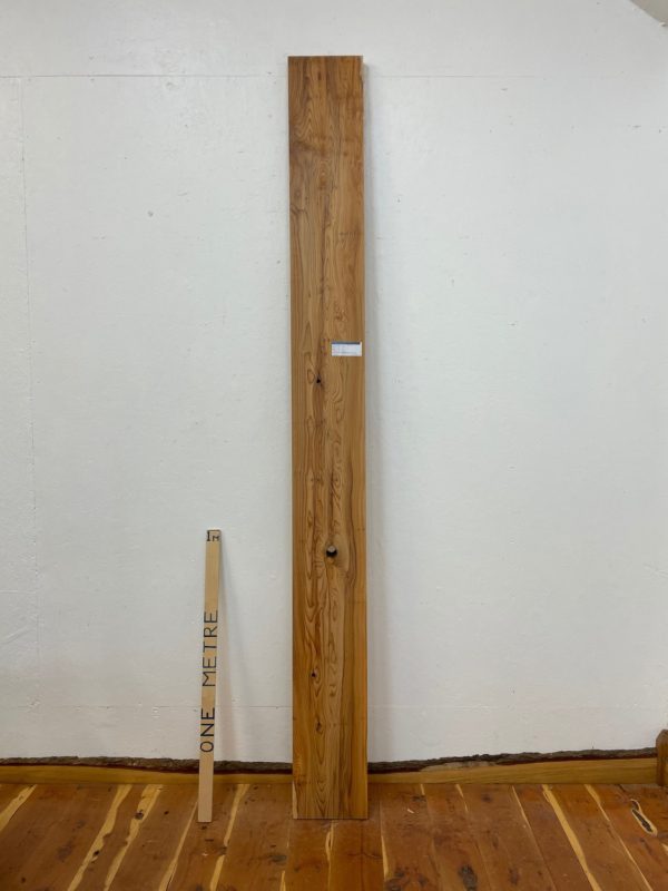 YEW PAR Planed All Round Square Edge Planed Finish Hardwood Board 1591-8 Thickness 4.5cm Kiln Dried Seasoned Live Edge Wildwood Shelves Mantels