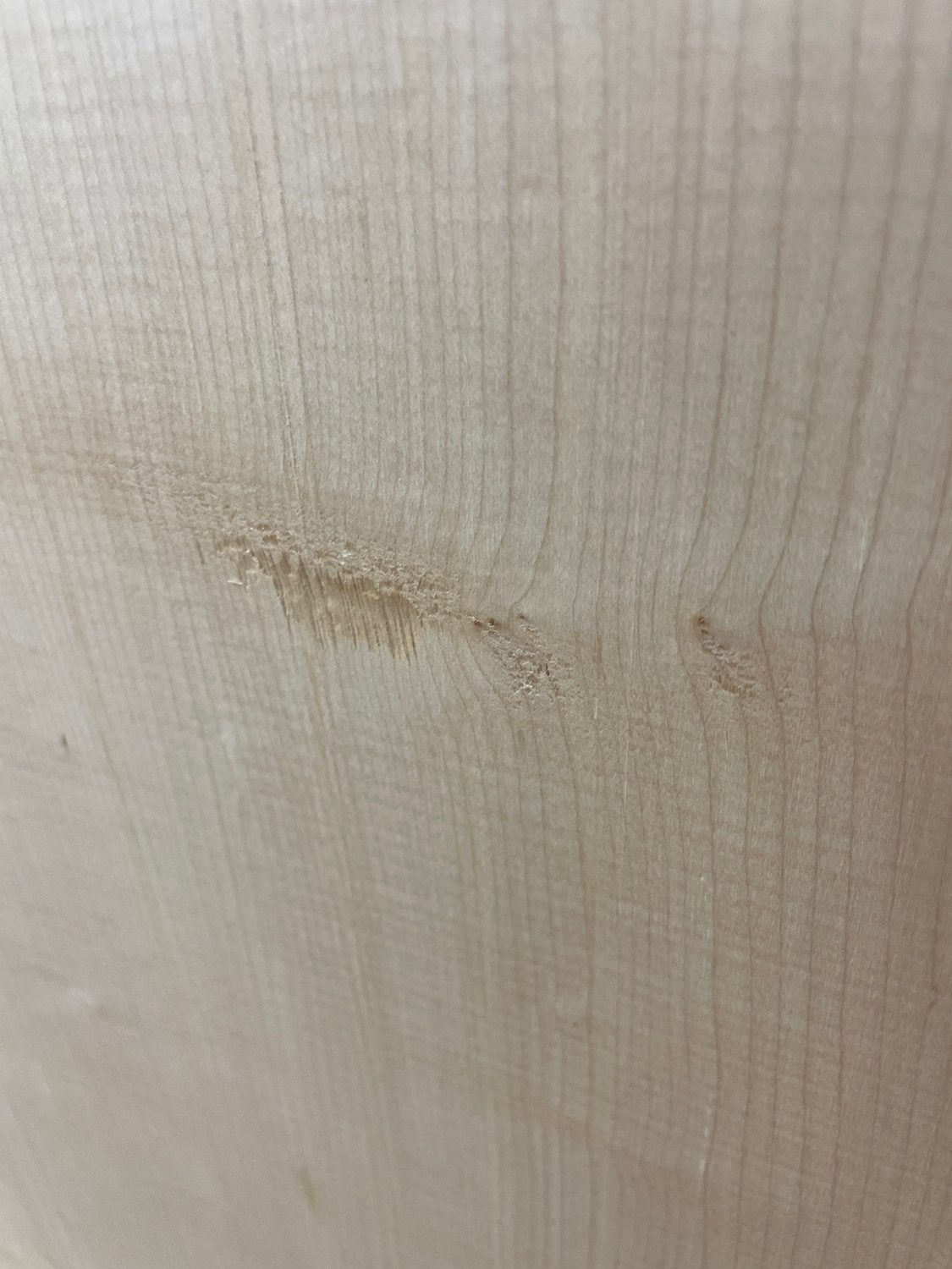 FIGURED MAPLE Single Waney Natural Live Edge Slab Planed Finish Hardwood Board 1682A-10A Thickness 3.5cm Kiln Dried Seasoned Decorative Board Shelf - Image 9