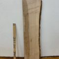 FIGURED MAPLE Single Waney Natural Live Edge Slab Planed Finish Hardwood Board 1682A-3A Thickness 3.5cm Kiln Dried Seasoned Decorative Board Shelf