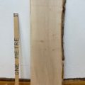 FIGURED MAPLE Single Waney Natural Live Edge Slab Planed Finish Hardwood Board 1682A-15B Thickness 3.5cm Kiln Dried Seasoned Decorative Board Shelf