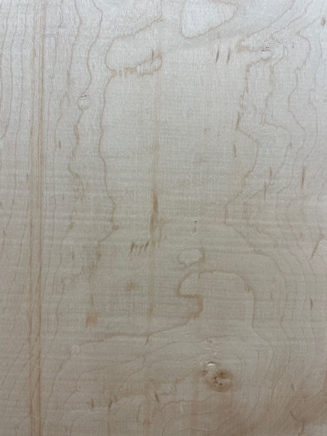 FIGURED MAPLE Waney Edge Slab Planed Finish Hardwood Board 1682B-14A Thickness 3.5cm Kiln Dried Seasoned Live Edge Decorative Board Offcut - Image 6