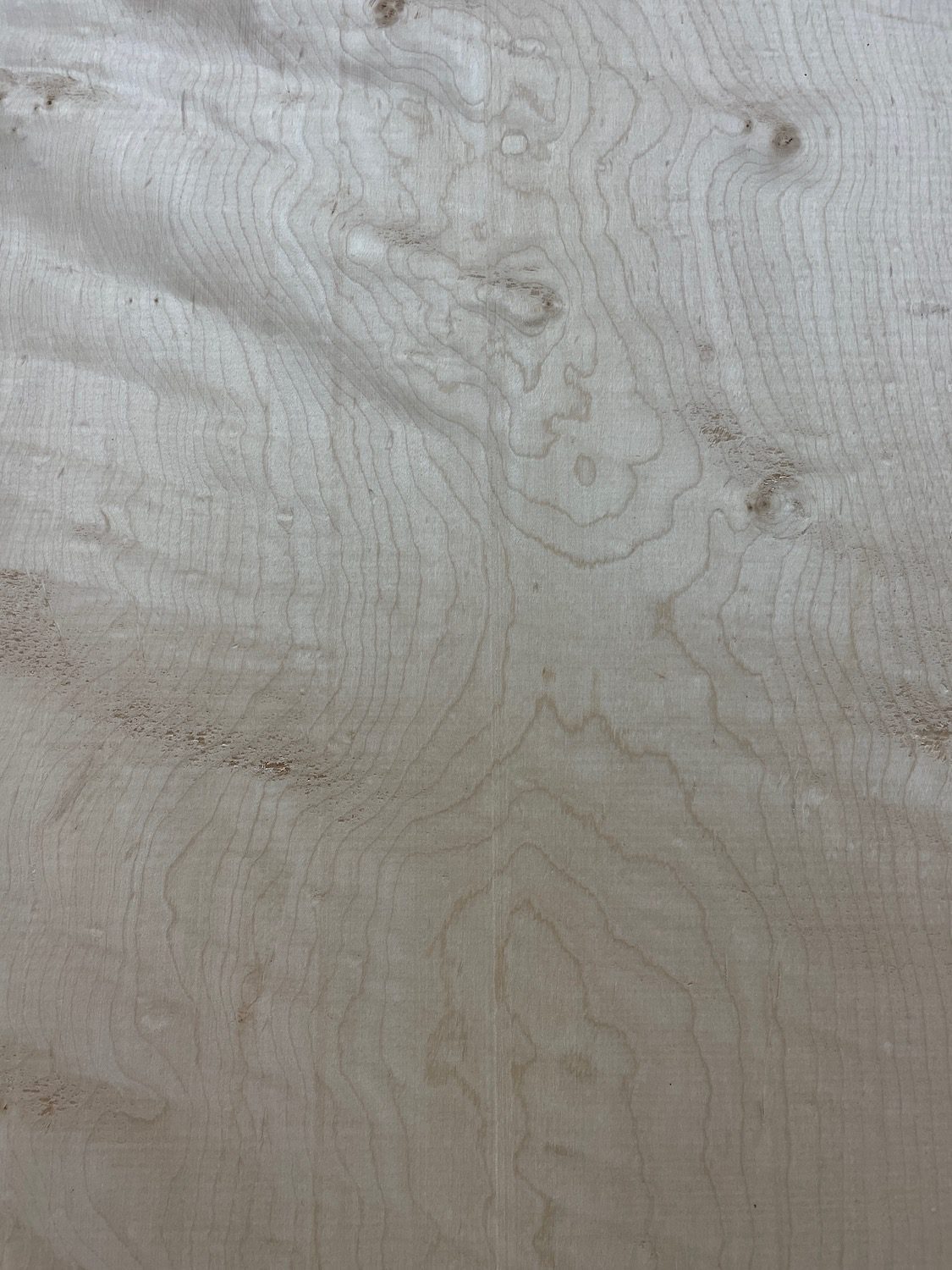 FIGURED MAPLE Waney Edge Slab Planed Finish Hardwood Board 1682B-14A Thickness 3.5cm Kiln Dried Seasoned Live Edge Decorative Board Offcut - Image 15