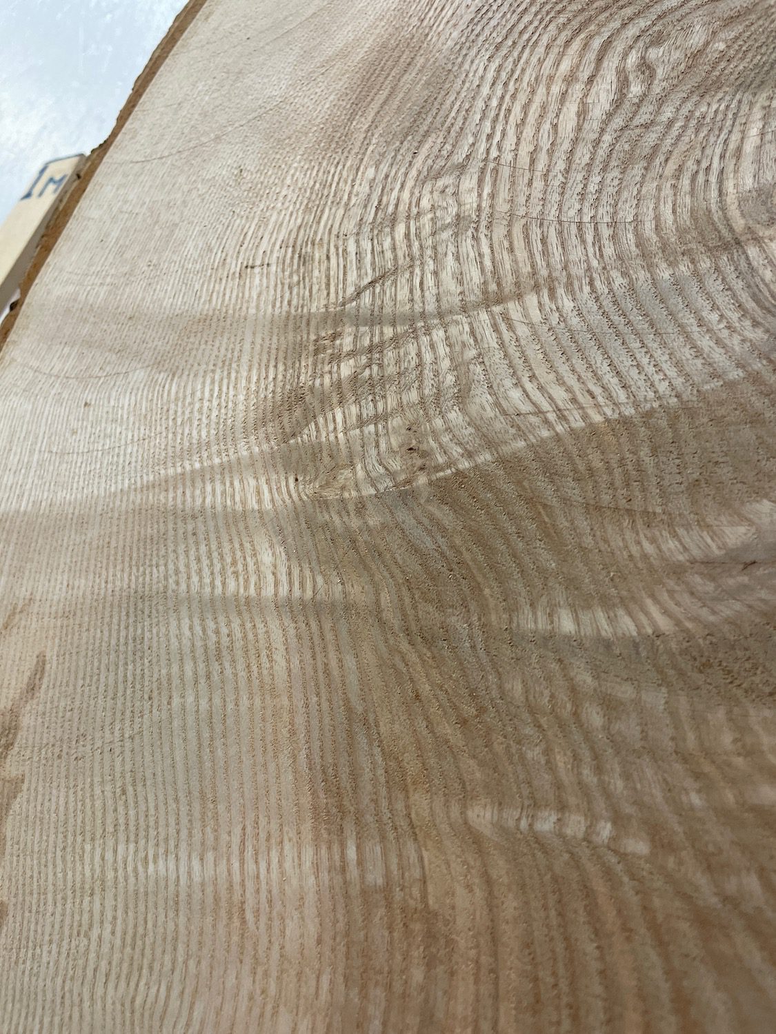 ASH Natural Waney Edge Slab Milled Finish Hardwood Board 1537C-3 Thickness 6cm Kiln Dried Seasoned Live Edge Desktops Coffee Tabletops Wildwood - Image 16