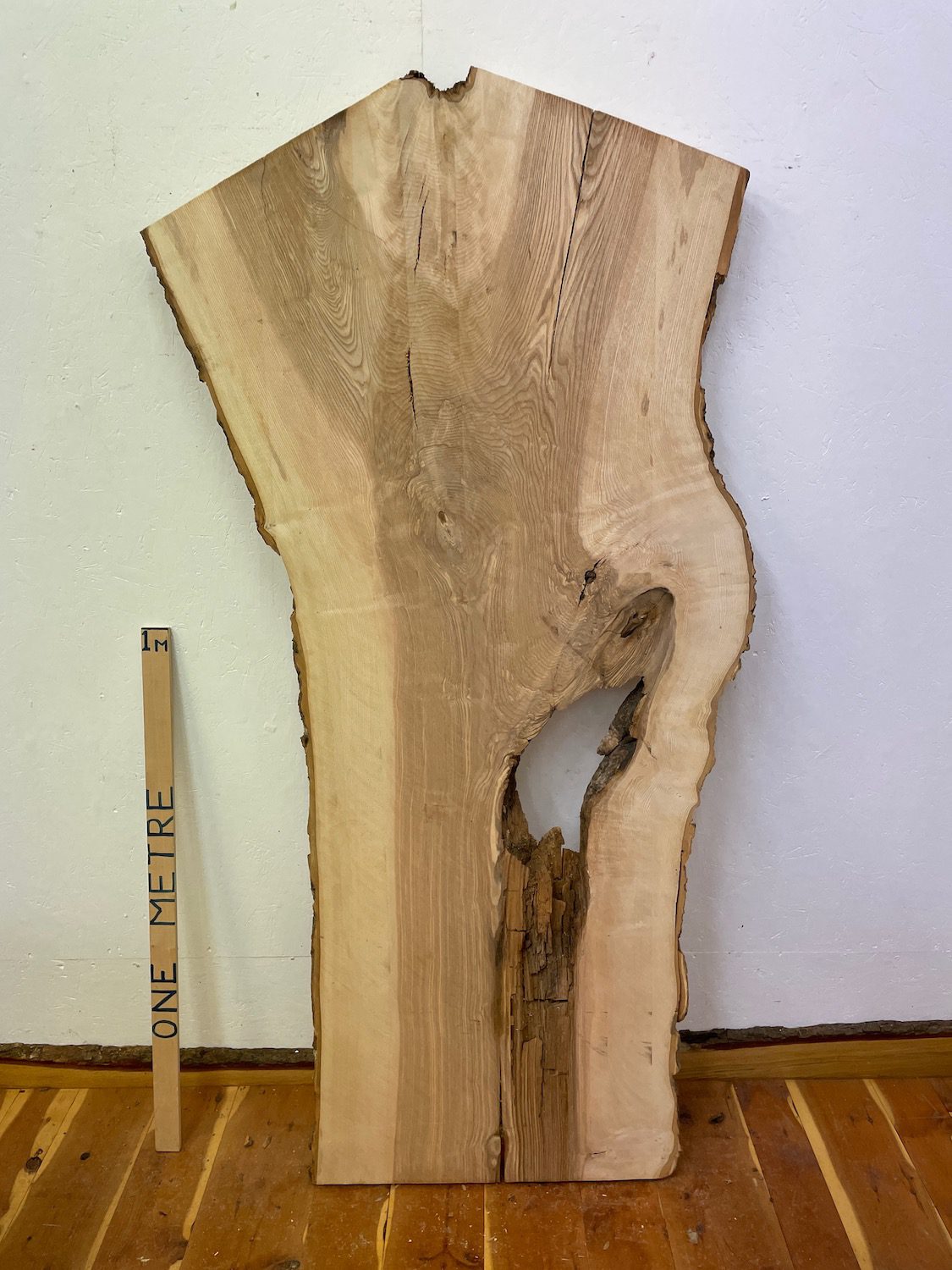 OLIVE ASH CROTCH Natural Waney Edge Slab Milled Finish Hardwood Board 1537C-6 Thickness 6cm Kiln Dried Seasoned Live Edge Desktops Coffee Tabletops Wildwood - Image 17