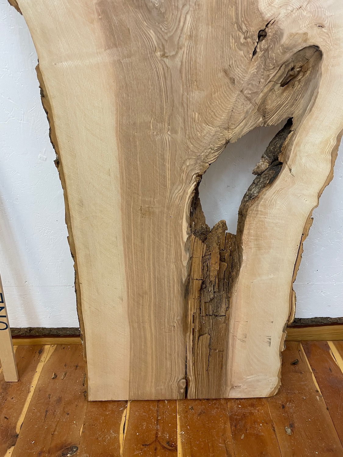OLIVE ASH CROTCH Natural Waney Edge Slab Milled Finish Hardwood Board 1537C-6 Thickness 6cm Kiln Dried Seasoned Live Edge Desktops Coffee Tabletops Wildwood - Image 19