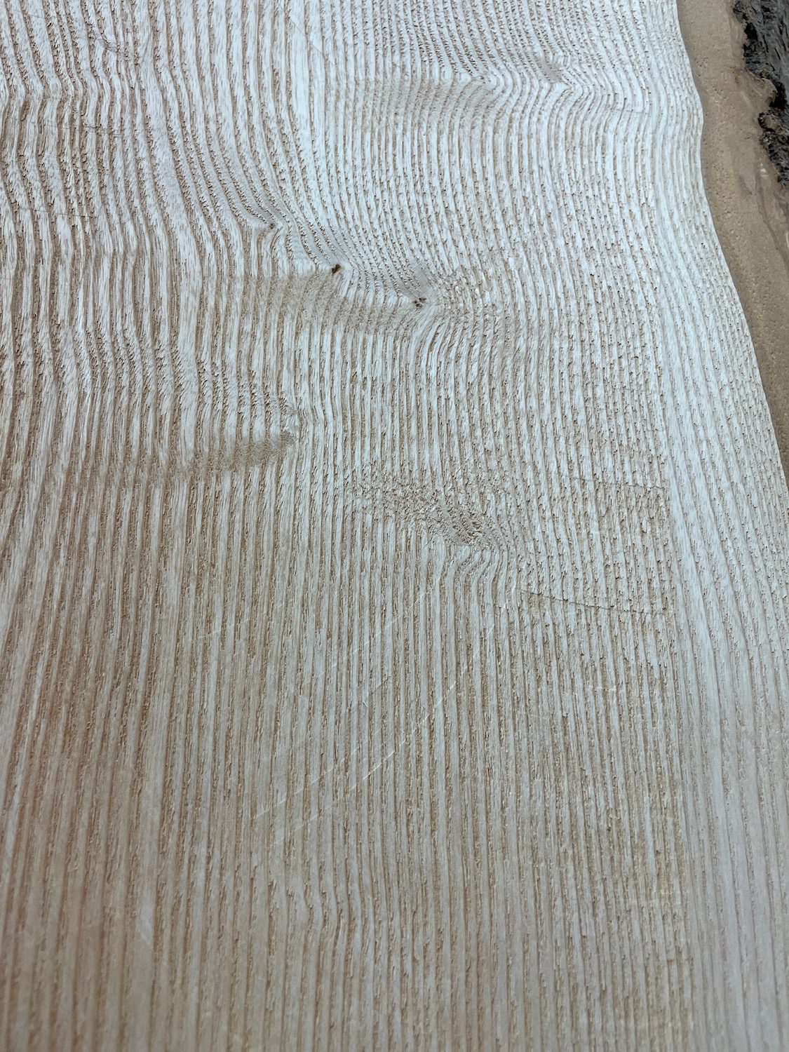 OLIVE ASH CROTCH Natural Waney Edge Slab Milled Finish Hardwood Board 1537C-7 Thickness 6cm Kiln Dried Seasoned Live Edge Desktops Coffee Tabletops Wildwood - Image 13