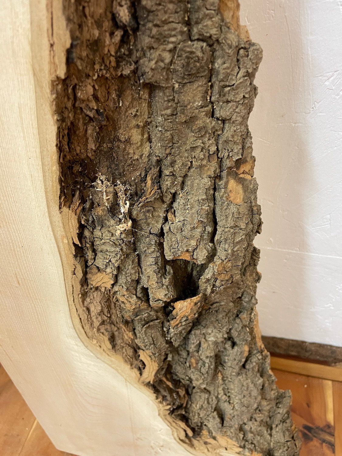 ASH Single Waney Natural Edge PLANED Finish Hardwood Board 1665-13 Thickness 6.5cm Kiln Dried Seasoned Live Edge Shelves Mantels - Image 6