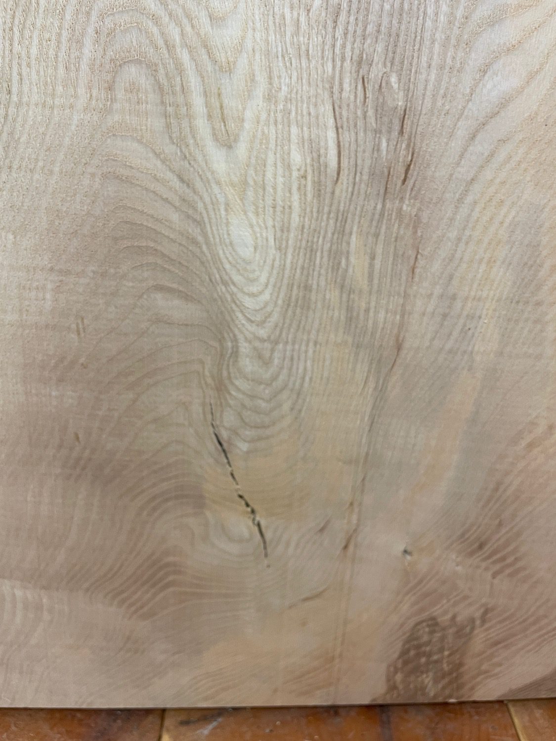 ASH Single Waney Natural Edge PLANED Finish Hardwood Board 1665-13 Thickness 6.5cm Kiln Dried Seasoned Live Edge Shelves Mantels - Image 12