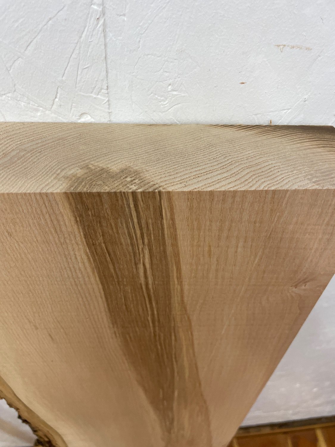 ASH Single Waney Natural Edge PLANED Finish Hardwood Board 1665-13 Thickness 6.5cm Kiln Dried Seasoned Live Edge Shelves Mantels - Image 14