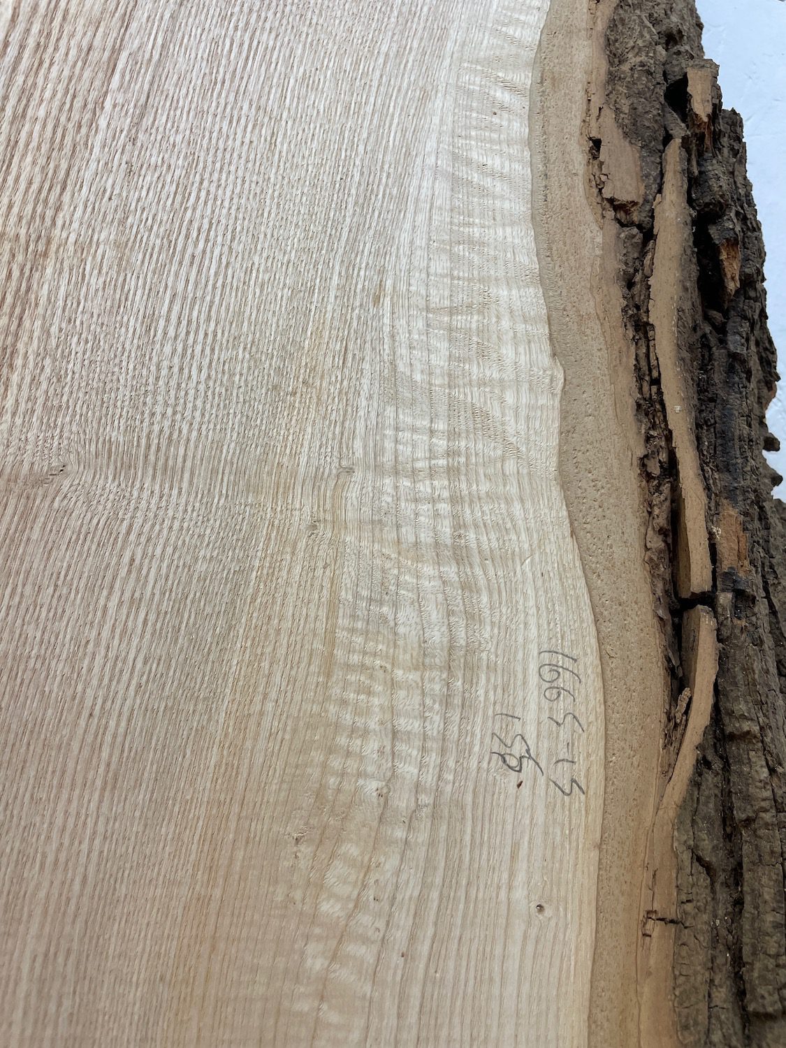 ASH Single Waney Natural Edge PLANED Finish Hardwood Board 1665-15 Thickness 6.5cm Kiln Dried Seasoned Live Edge Shelves Mantels - Image 6
