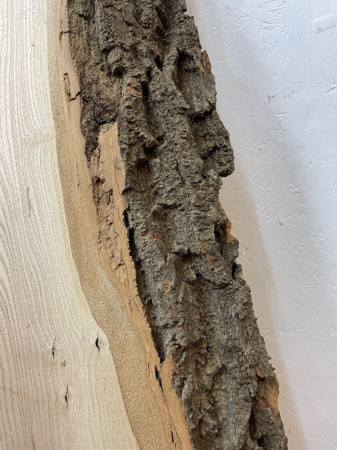 ASH Single Waney Natural Edge PLANED Finish Hardwood Board 1665-15 Thickness 6.5cm Kiln Dried Seasoned Live Edge Shelves Mantels - Image 10