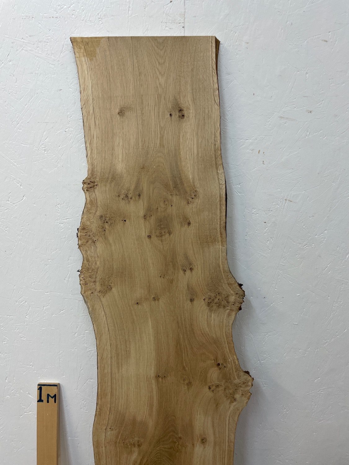 PIPPY OAK Natural Waney Edge Slab Planed Finish Hardwood Board 1690A-7 Thickness 2.5cm Kiln Dried Seasoned Live Edge Wildwood Wallart - Image 12