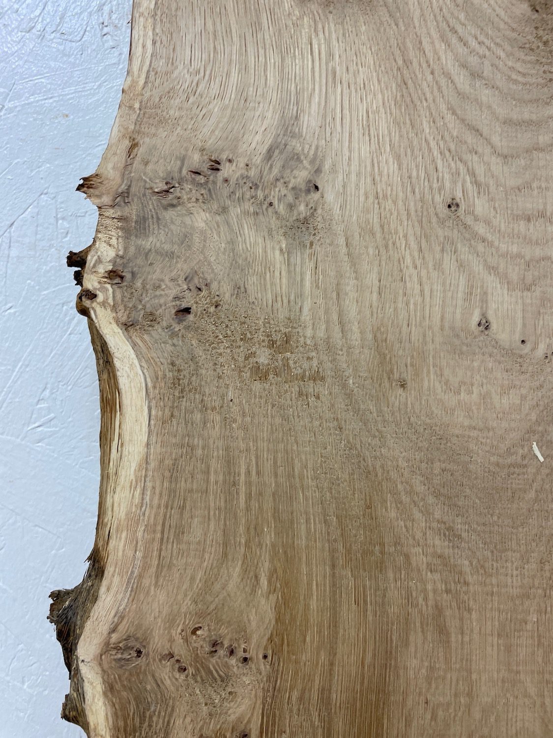 PIPPY OAK Natural Waney Edge Slab Planed Finish Hardwood Board 1690B-5 Thickness 2.8cm Kiln Dried Seasoned Live Edge - Image 7