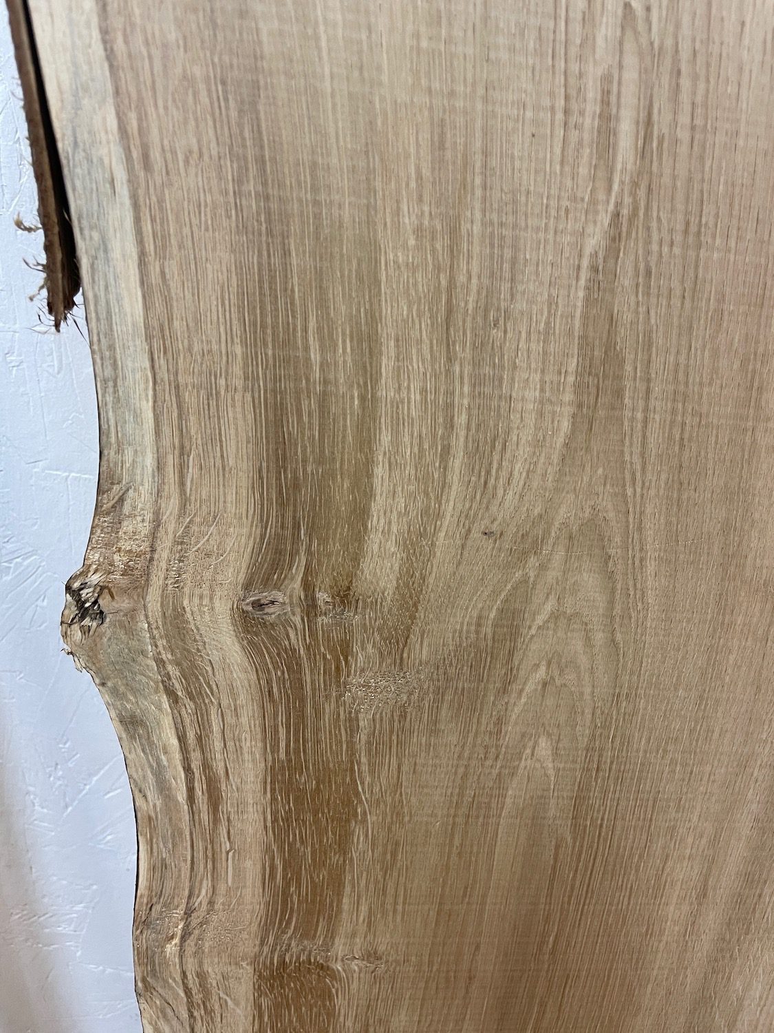 PIPPY OAK Natural Waney Edge Slab Planed Finish Hardwood Board 1690B-5 Thickness 2.8cm Kiln Dried Seasoned Live Edge - Image 9