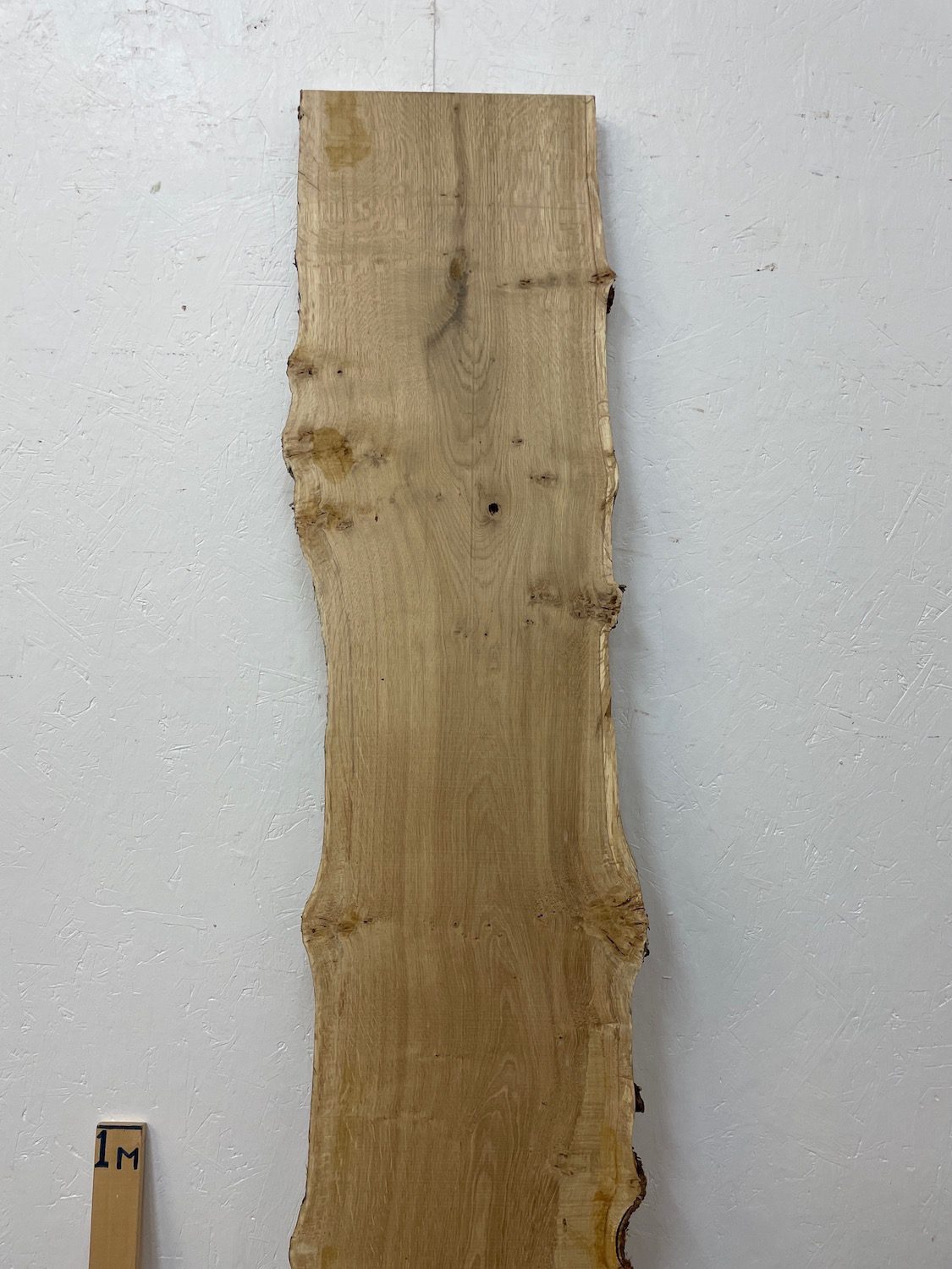 PIPPY OAK Natural Waney Edge Slab Planed Finish Hardwood Board 1690B-5 Thickness 2.8cm Kiln Dried Seasoned Live Edge - Image 11