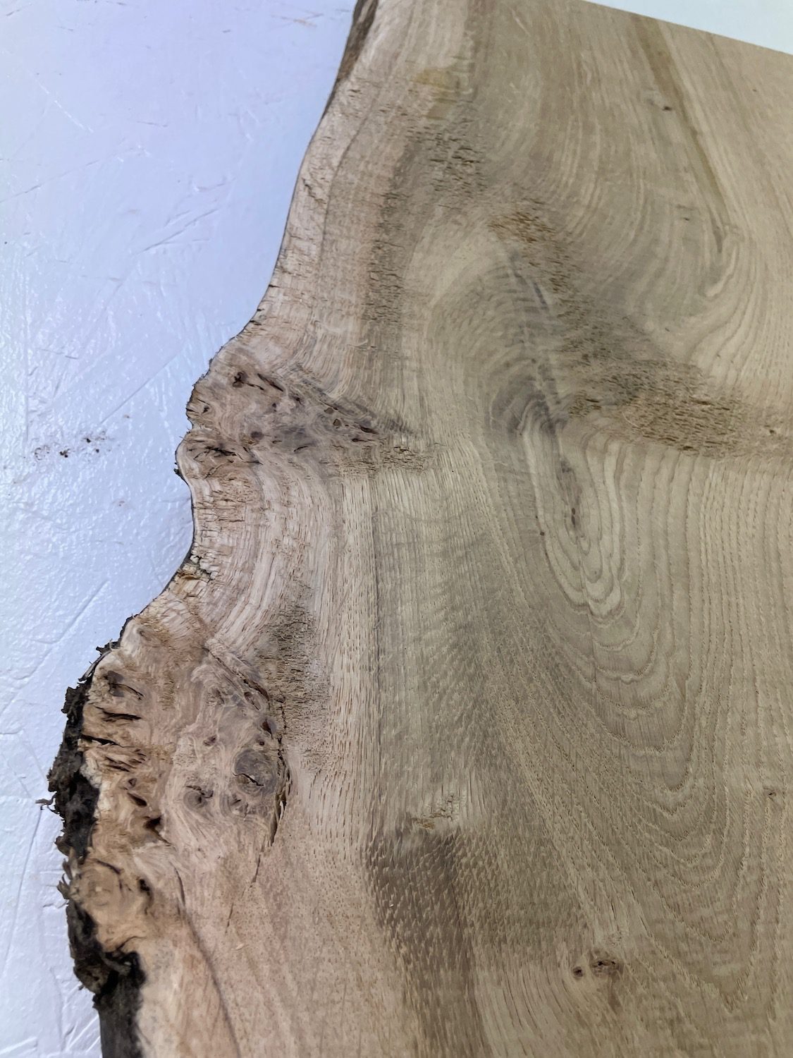 PIPPY OAK Natural Waney Edge Slab Planed Finish Hardwood Board 1690B-4 Thickness 2.8cm Kiln Dried Seasoned Live Edge Wildwood - Image 13