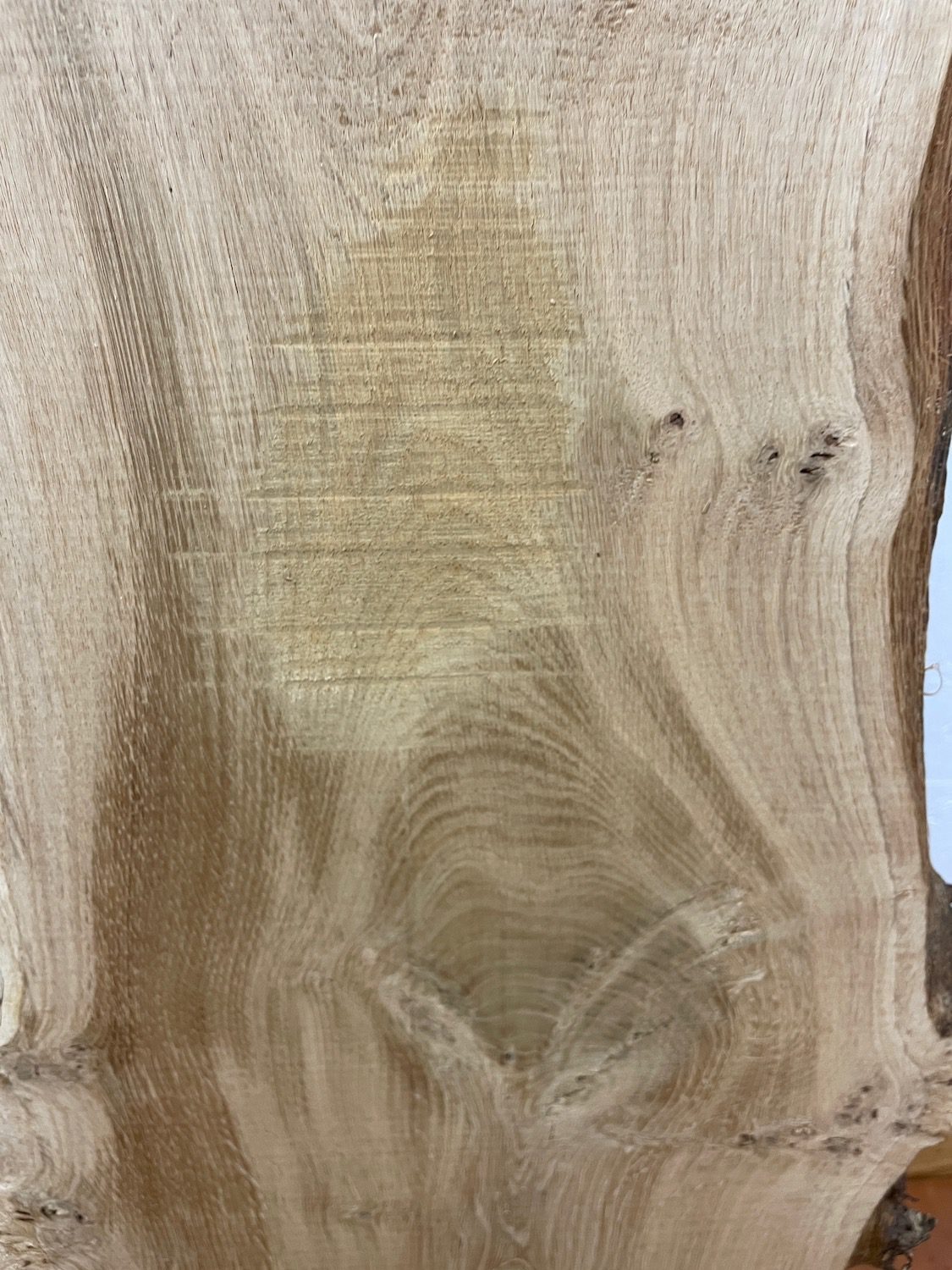 PIPPY OAK Natural Waney Edge Slab Planed Finish Hardwood Board 1690B-3 Thickness 2.7cm Kiln Dried Seasoned Live Edge Wildwood Wallart - Image 14