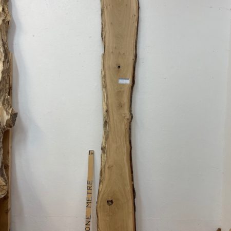 OAK Natural Waney Edge Slab Planed Finish Hardwood Board 1688-2 Thickness 2.8cm Kiln Dried Seasoned Live Edge Wildwood Wallart
