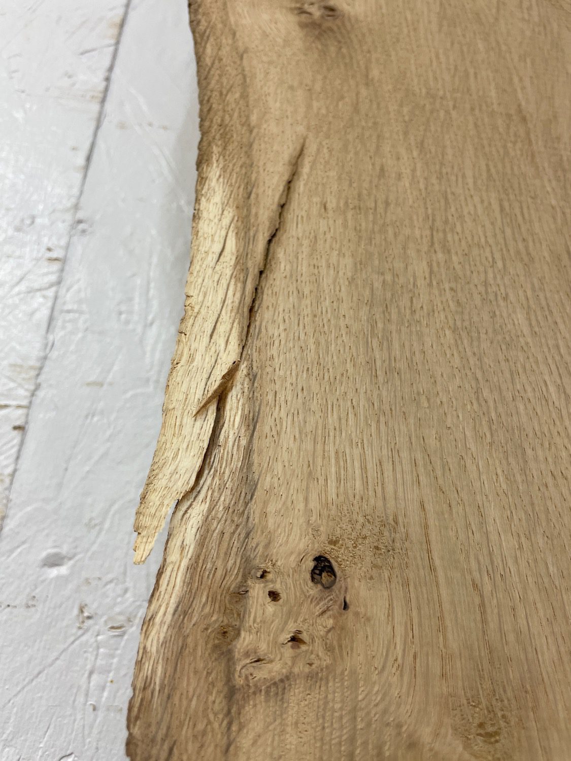OAK Natural Waney Edge Slab Planed Finish Hardwood Board 1688-2 Thickness 2.8cm Kiln Dried Seasoned Live Edge Wildwood Wallart - Image 20