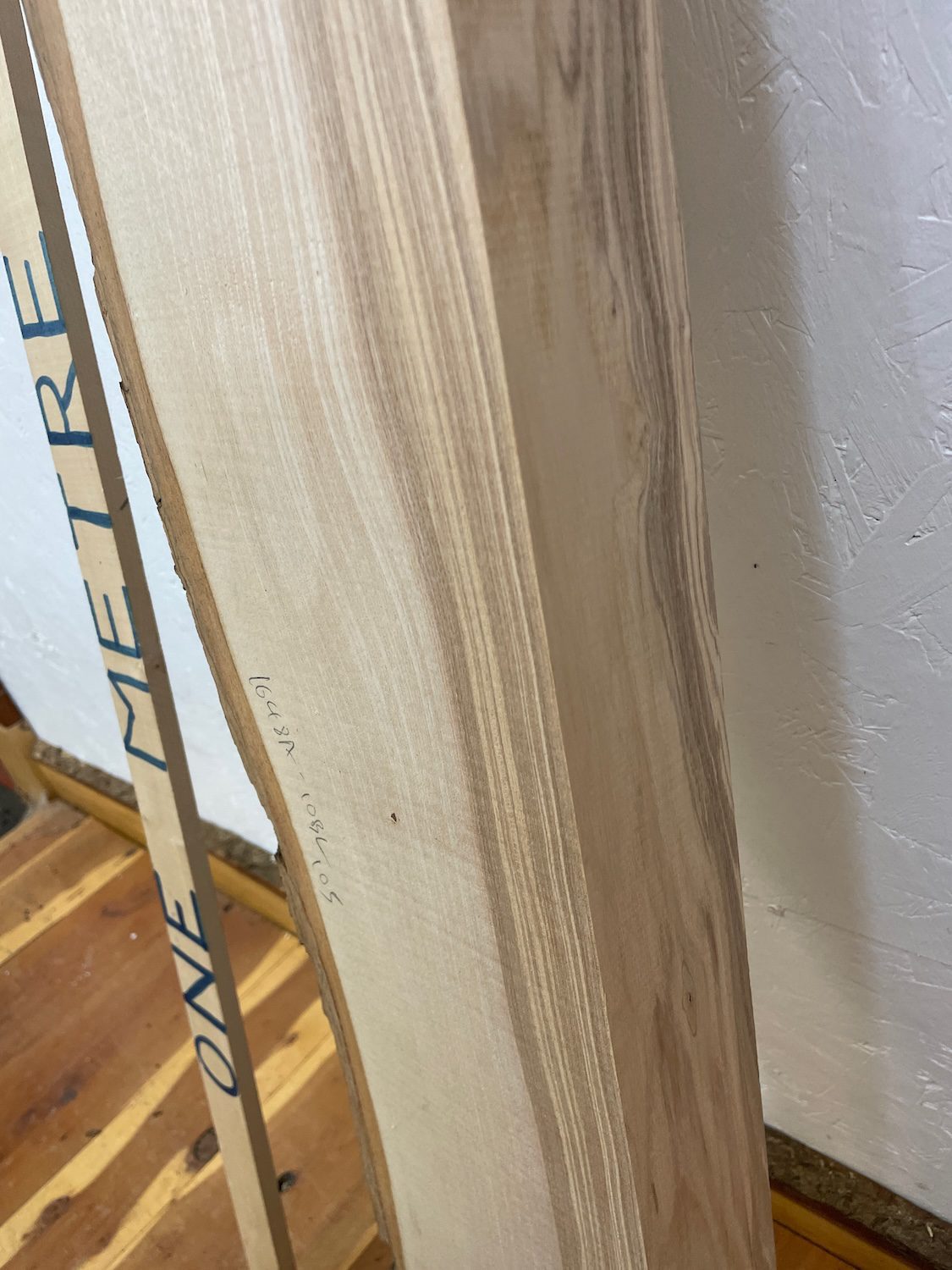 ASH Single Waney Edge Slab Planed Finish Hardwood Board 1648A-10BL Thickness 7cm Kiln Dried Seasoned Live Edge Wildwood Shelves Mantels - Image 6