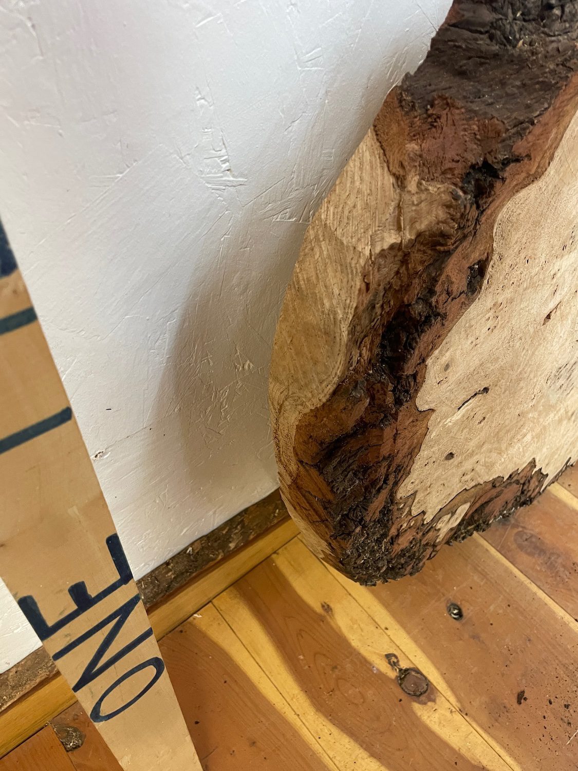 RIPPLE FIGURED BURR OAK Natural Waney Edge Slab Milled Finish Hardwood Board 1468A-3 Thickness 5cm Kiln Dried Seasoned Live Edge Coffee Tabletops Desks Wildwood Wallart - Image 17