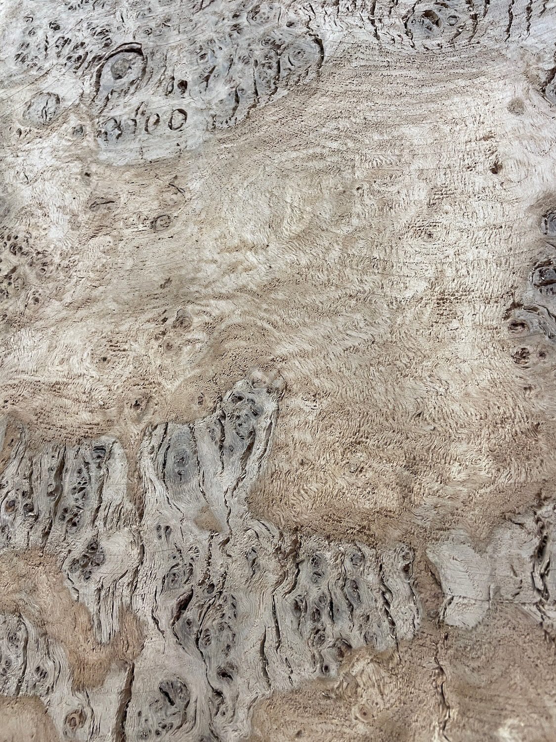 RIPPLE FIGURED BURR OAK Natural Waney Edge Slab Milled Finish Hardwood Board 1468A-16 Thickness 5cm Kiln Dried Seasoned Live Edge Coffee Tabletops Desks Wildwood Wallart Dining Tabletops - Image 15