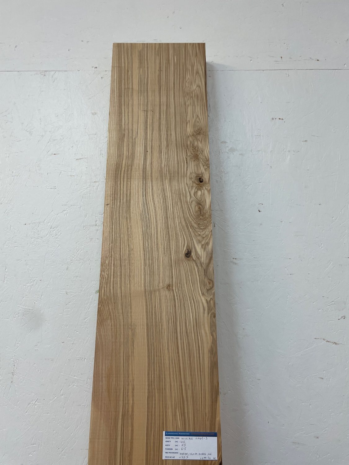 OLIVE ASH PAR Planed All Round Square Edge Planed Finish Hardwood Board 1648A-3 Thickness 6.5cm Kiln Dried Seasoned Mantel Shelf Beam Furniture Making - Image 4