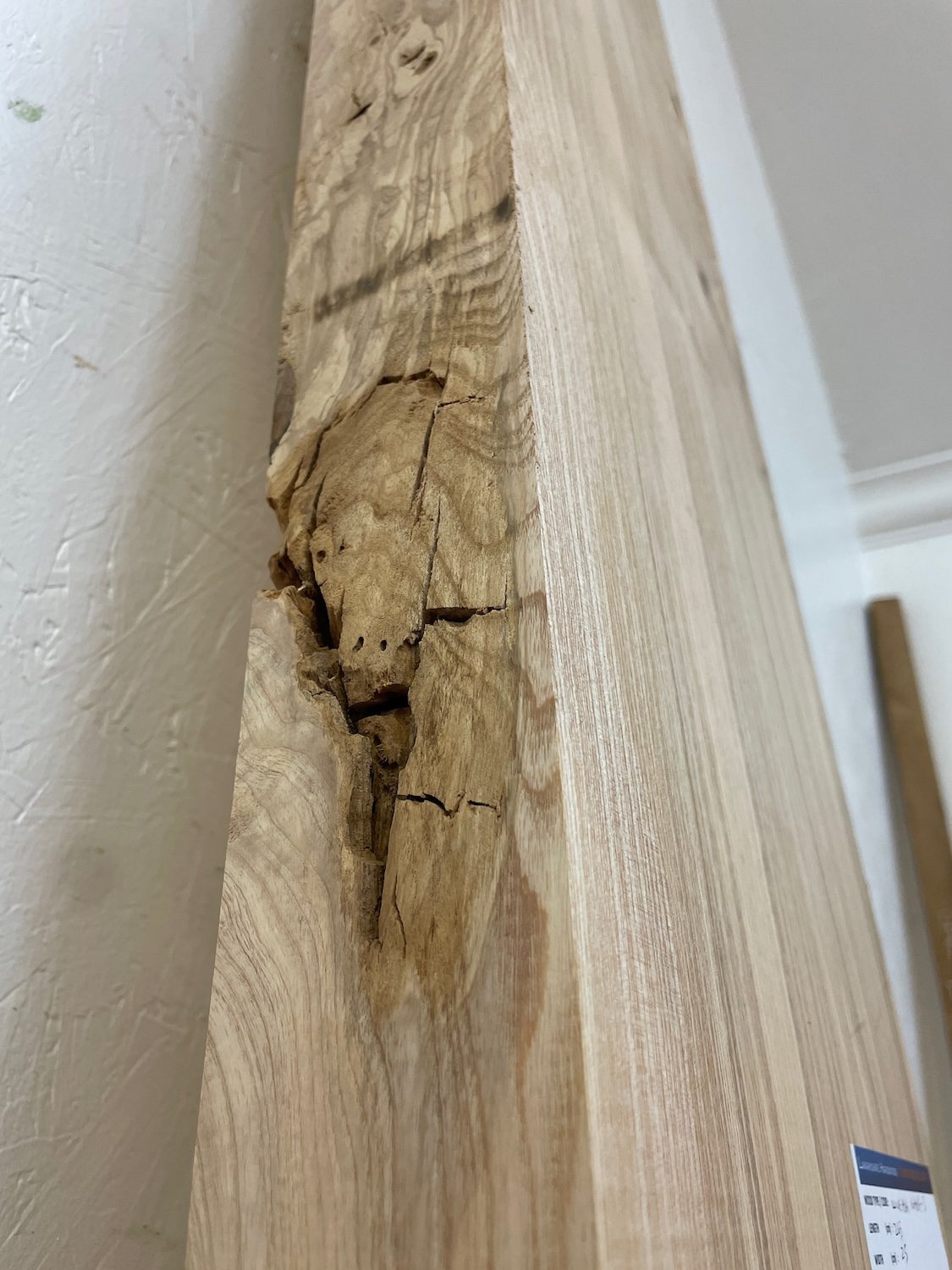 OLIVE ASH PAR Planed All Round Square Edge Planed Finish Hardwood Board 1648A-3 Thickness 6.5cm Kiln Dried Seasoned Mantel Shelf Beam Furniture Making - Image 11