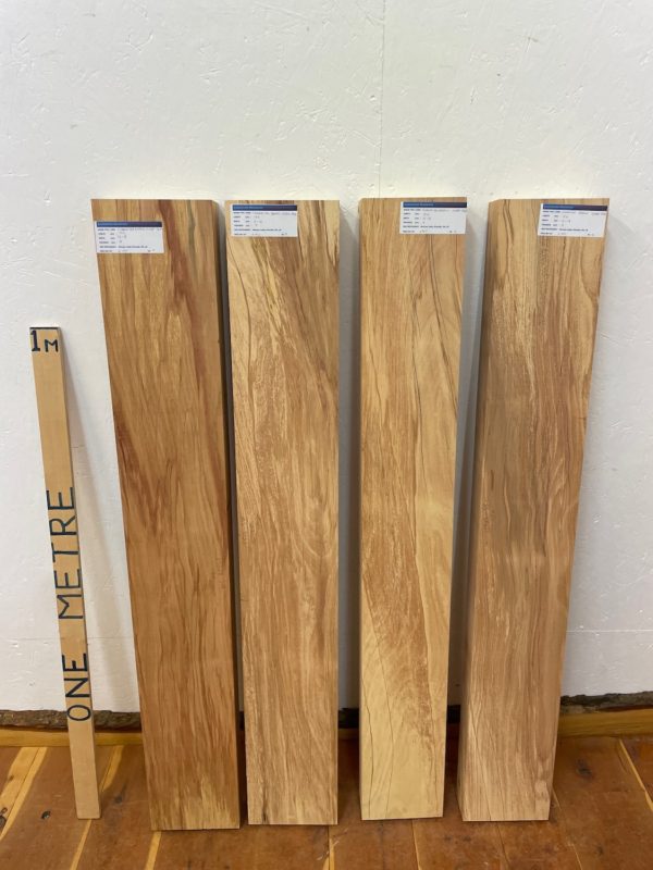 SPALTED BEECH PAR Planed All Round Square Edge Planed Finish Hardwood Board 1558A-33Q Thickness 7cm Kiln Dried Desktop Seasoned Mantel Shelf Beam